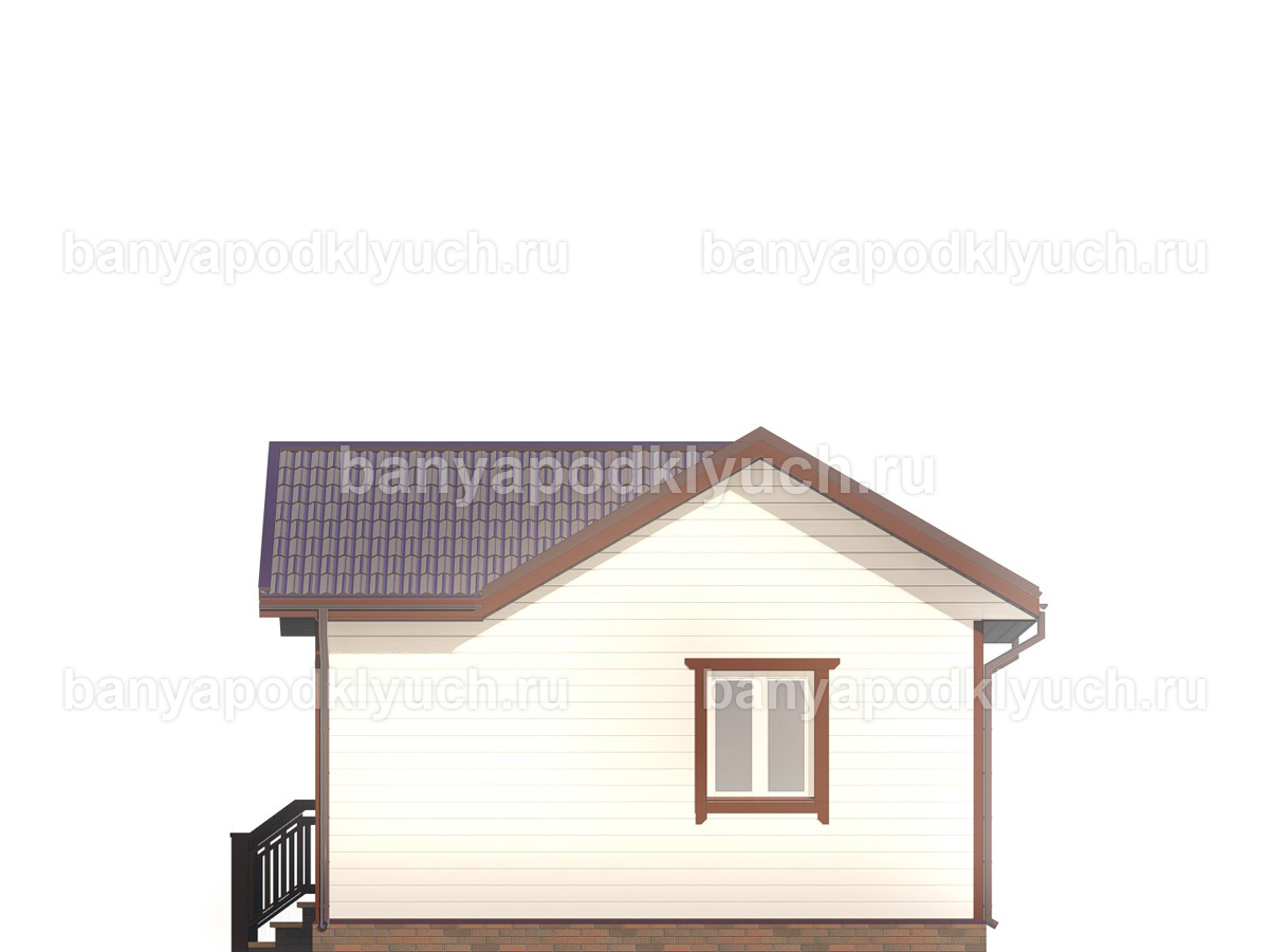 Каркасная баня 6x6 м Каркасная баня 6x6 м